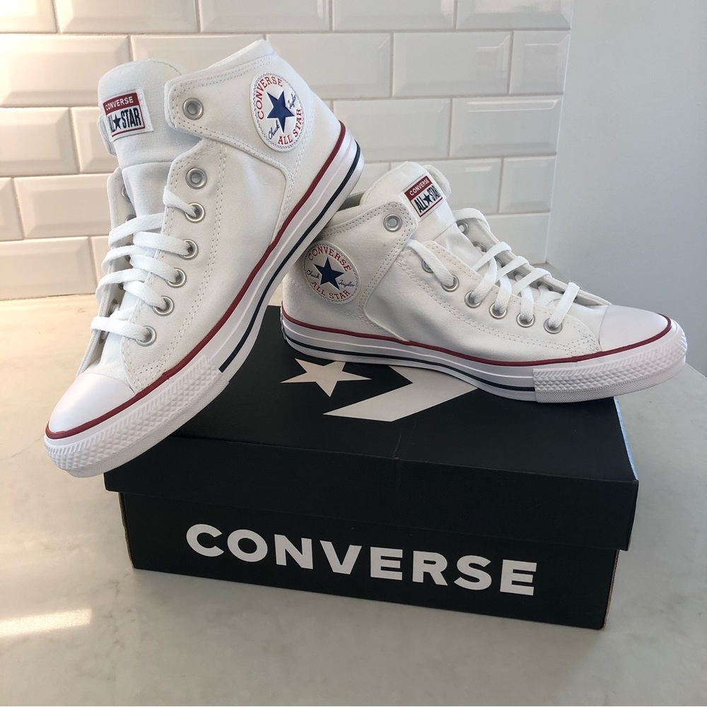 CONVERSE NEW AllStars Mid-Top “High Street” Unisex Men’s 8 Women’s 10
